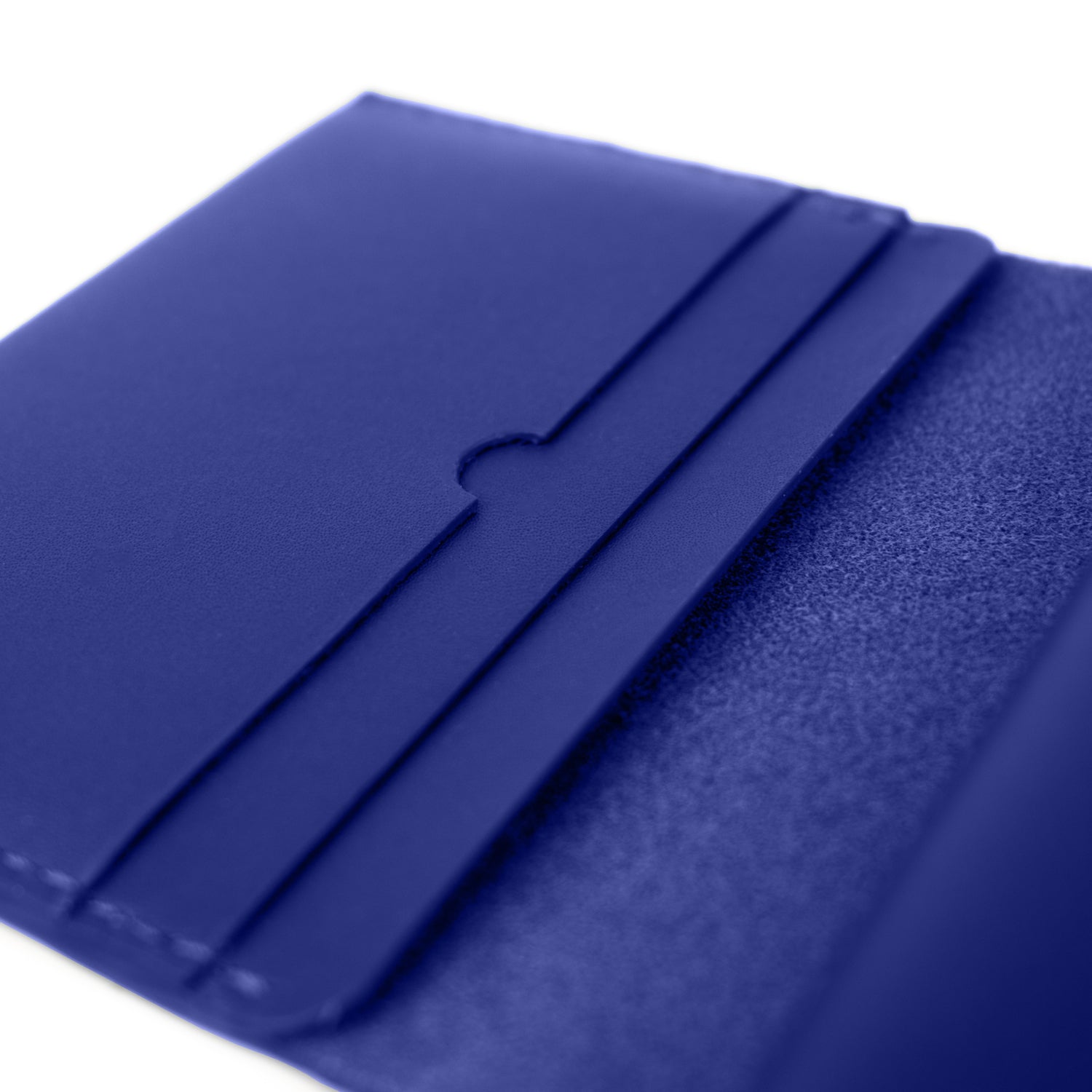 Coin & Card Wallet in Cobalt Blue