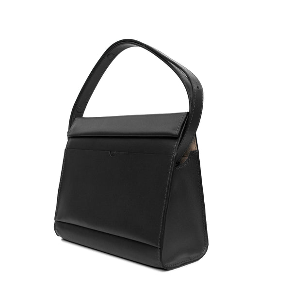 Mini Shoulder Bag in Black