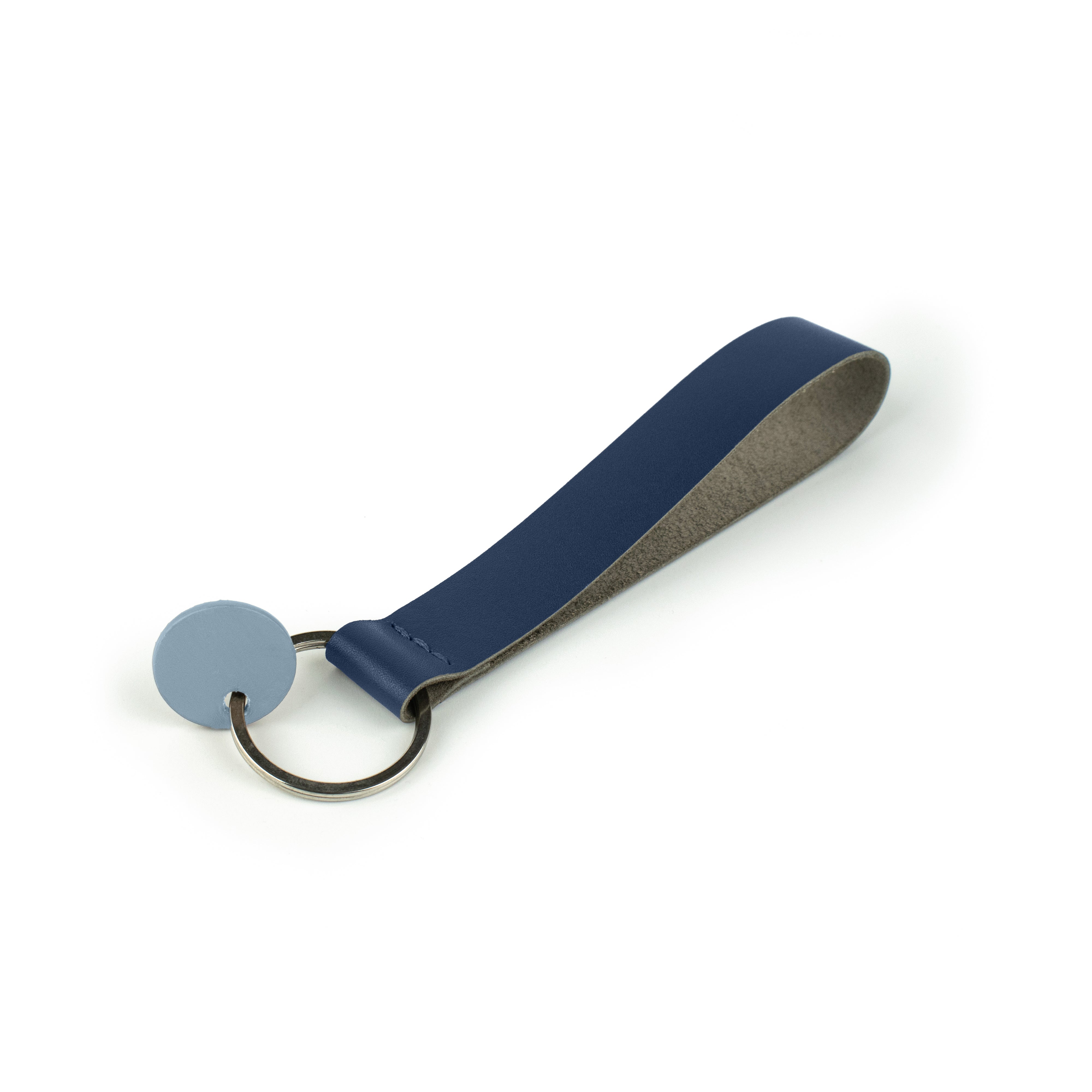 Keyring in Navy Blue