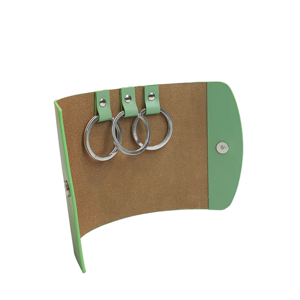 Large Key Case in Sea Green