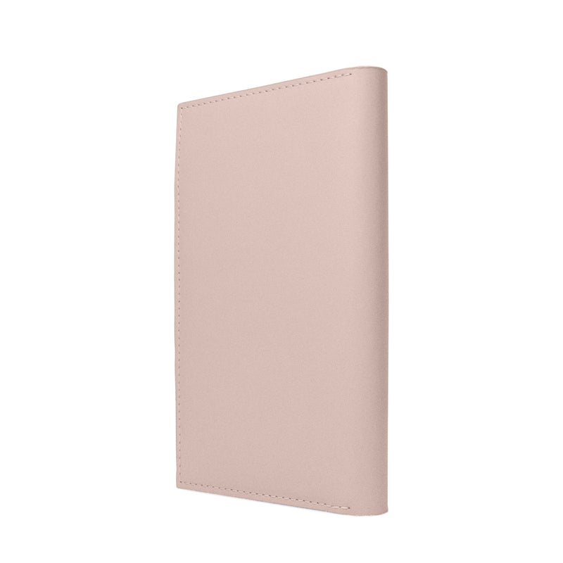 Travel Wallet in Nude Pink
