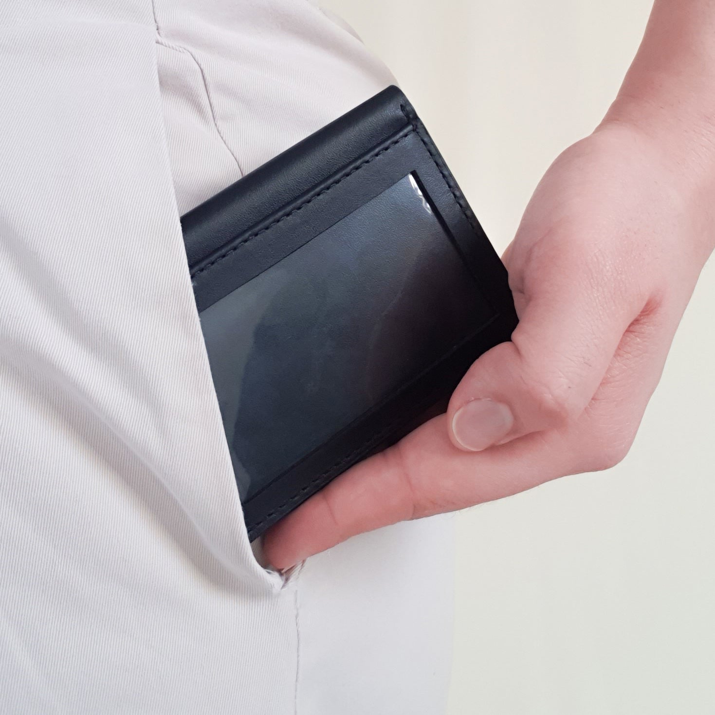 ID Window Wallet in Black