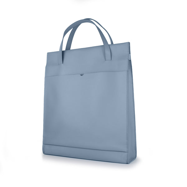 Adjustable Tote Bag in Ice Blue