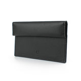 Compact Coin & Card Case in Navy Blue