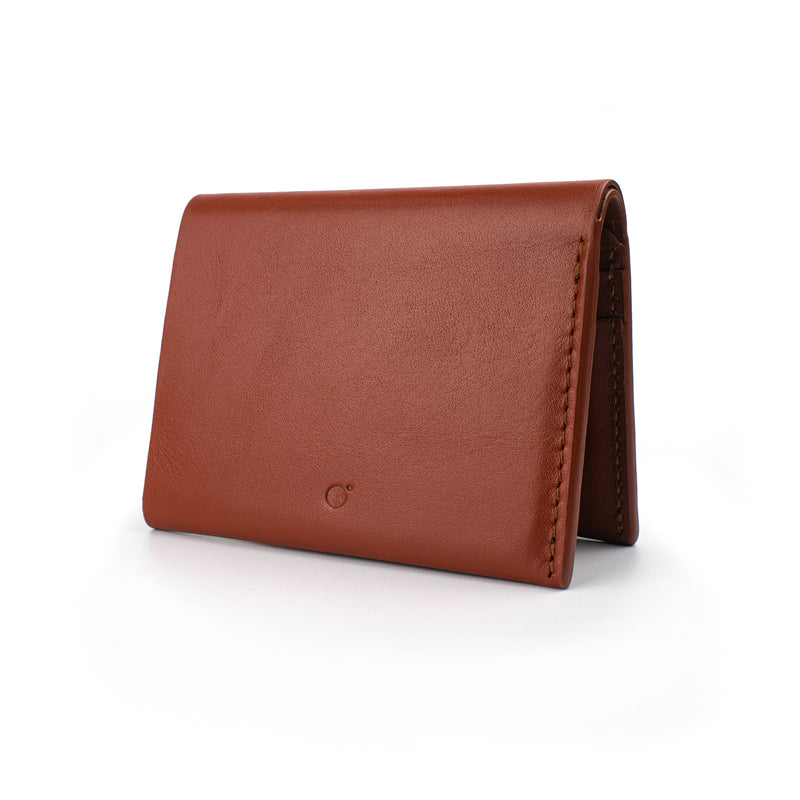 Bifold Wallet in Rust Brown