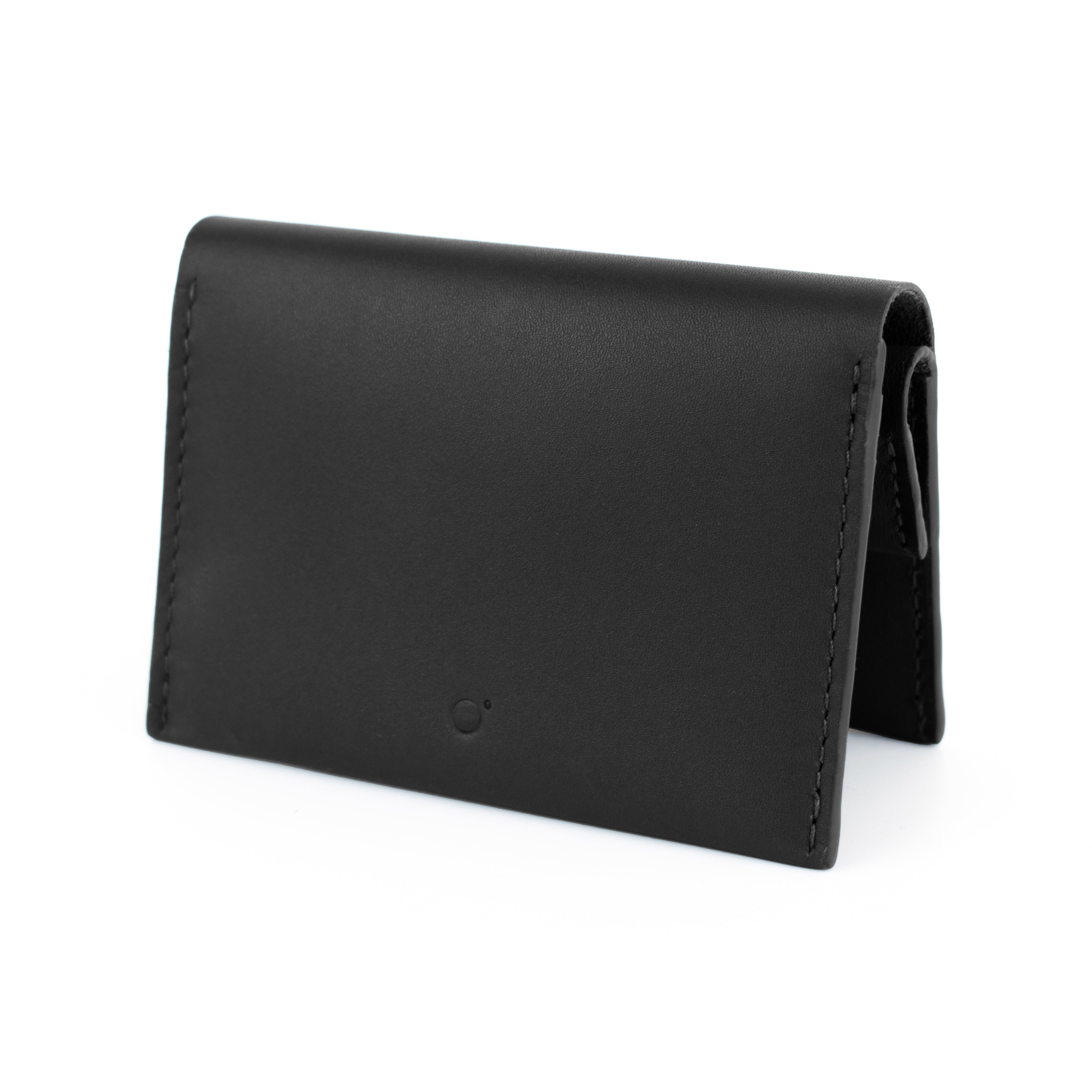 Coin & Card Wallet in Black