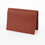 Rust Brown Coin & Card Wallet