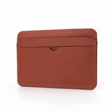 Card Holder in Rust Brown