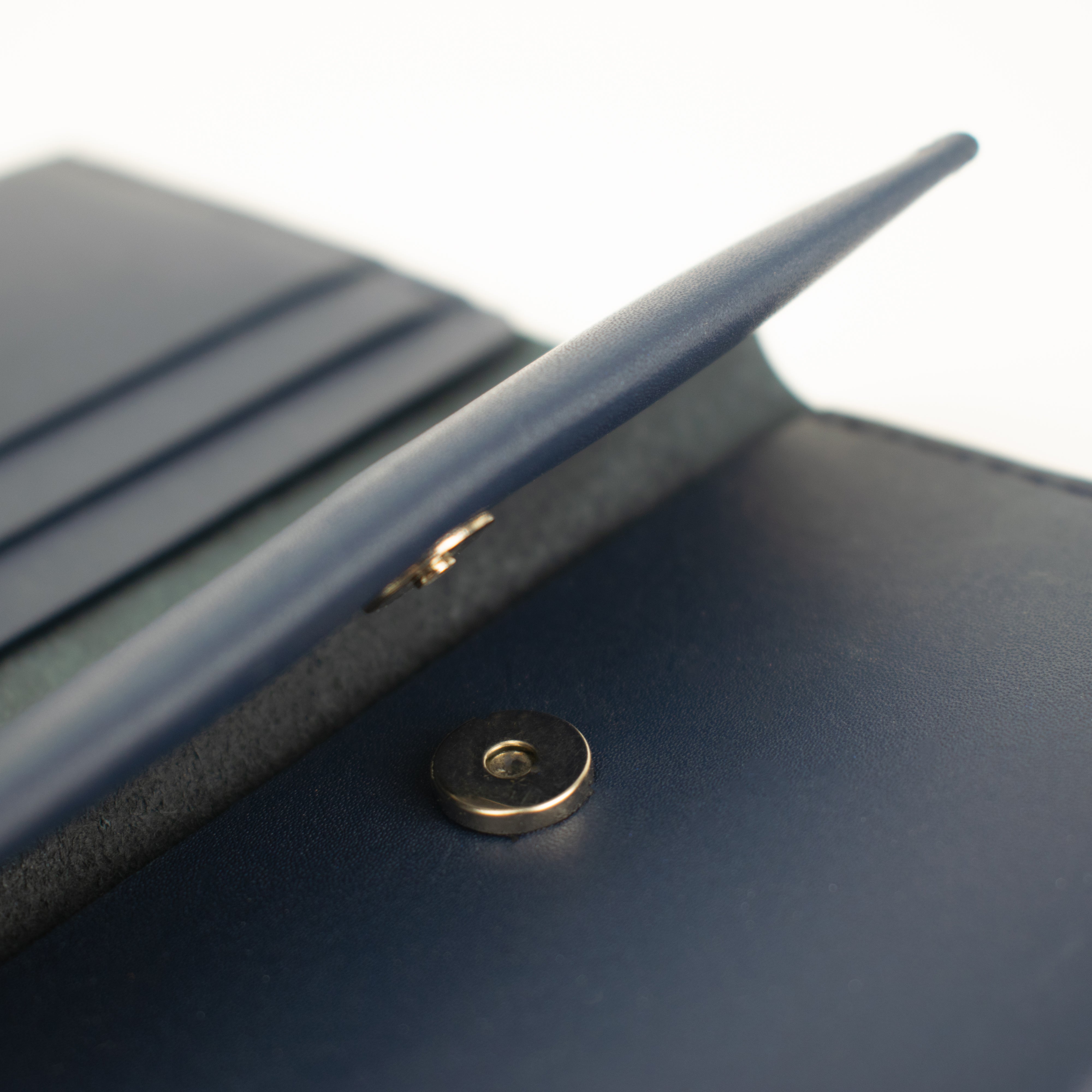 Coin & Card Wallet in Navy