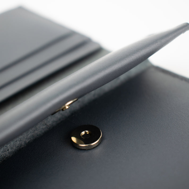 Petrol Grey Coin & Card wallet