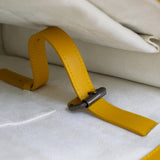 Adjustable Tote Bag in Amber Yellow