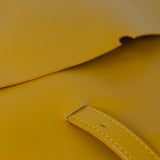 Adjustable Tote Bag in Amber Yellow