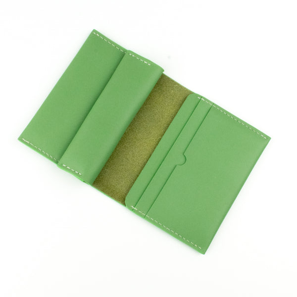 Coin & Card Wallet in Sea Green