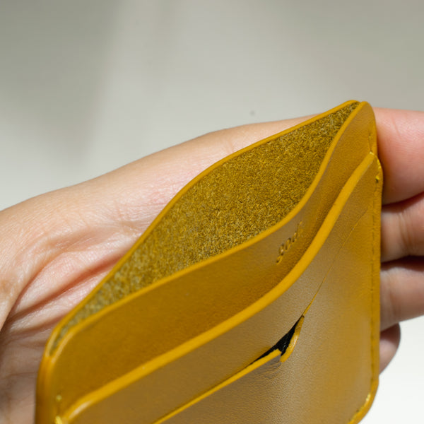 Amber Yellow Card Holder