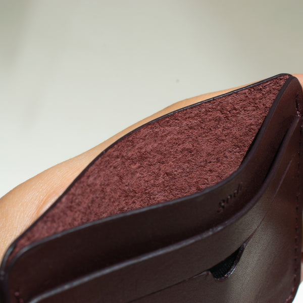 Oxblood Card Holder