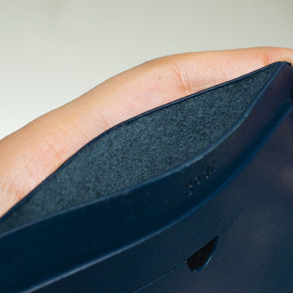 Navy Blue Card Holder