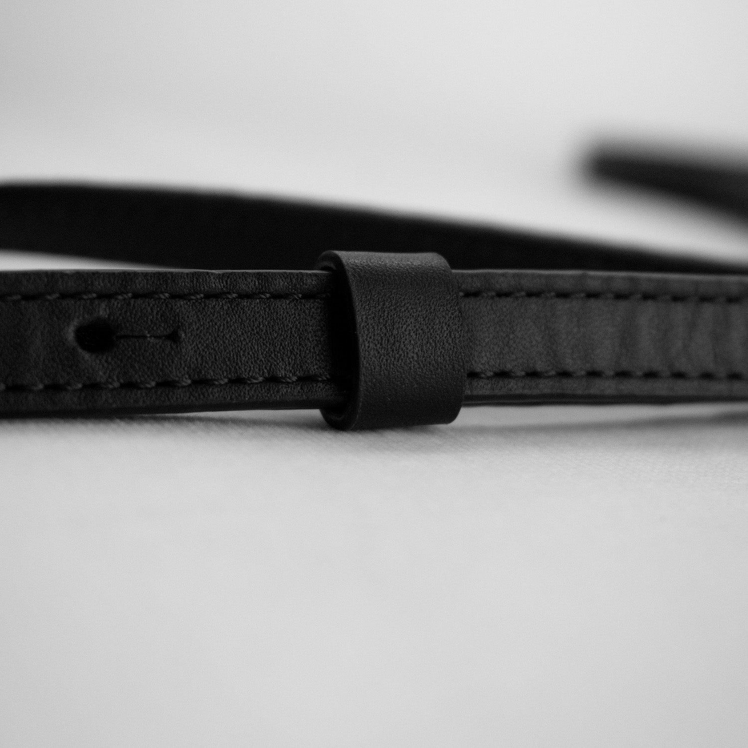 Adjustable Phone Bag in Black