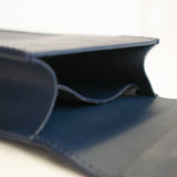 Adjustable Phone Bag in Navy Blue