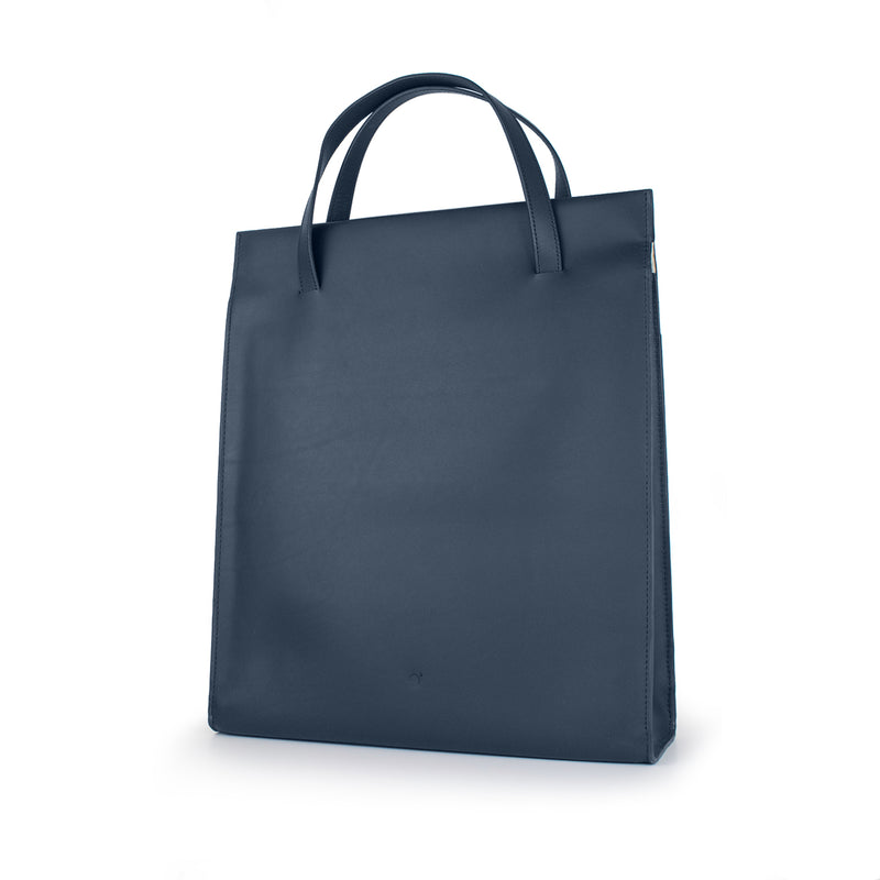 Adjustable Tote Bag in Navy Blue