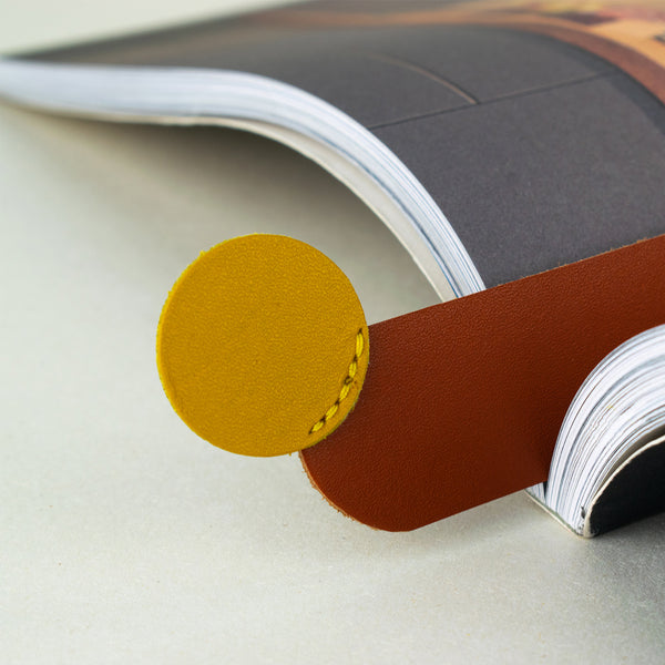 Rust Brown Bookmark