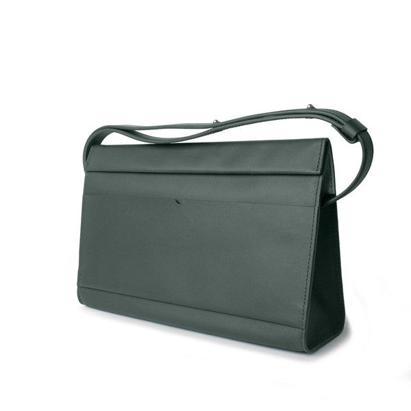 Adjustable Shoulder Bag in Dark Green