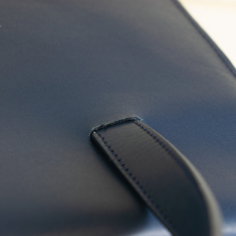 Adjustable Tote Bag in Navy Blue