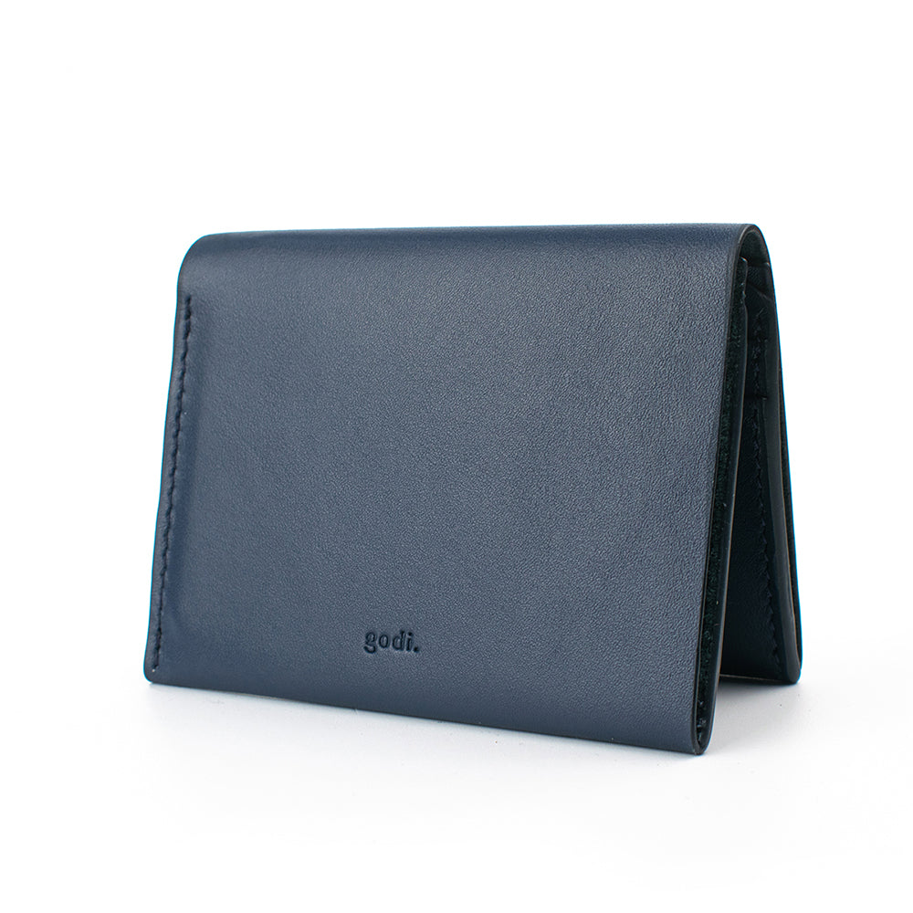 Bifold Wallet in Navy Blue