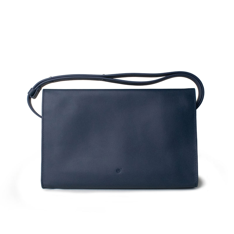 Adjustable Shoulder Bag in Navy Blue