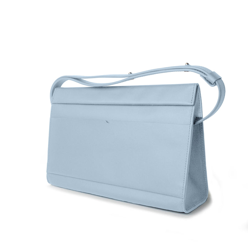 Adjustable Shoulder Bag in Ice Blue