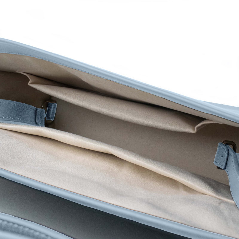Adjustable Shoulder Bag in Ice Blue