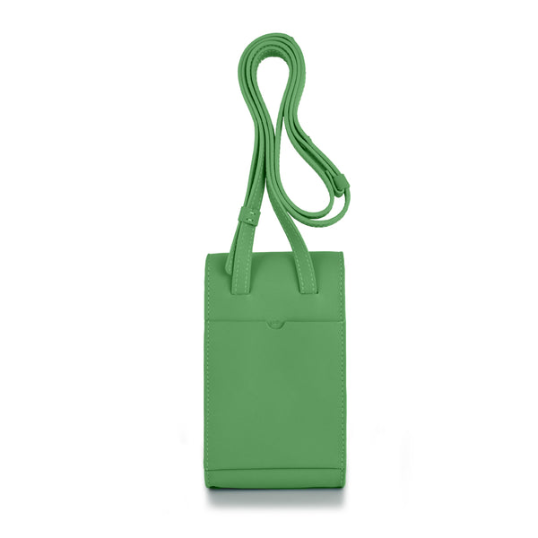 Adjustable Phone Bag in Sea Green
