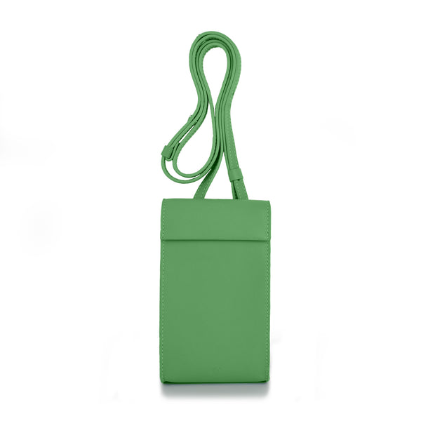 Adjustable Phone Bag in Sea Green